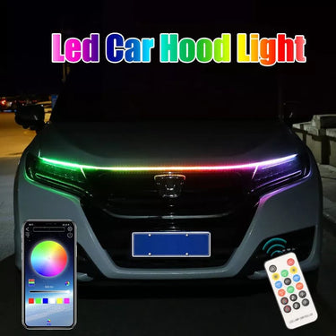 Luces delantera capot multicolor APPS celular